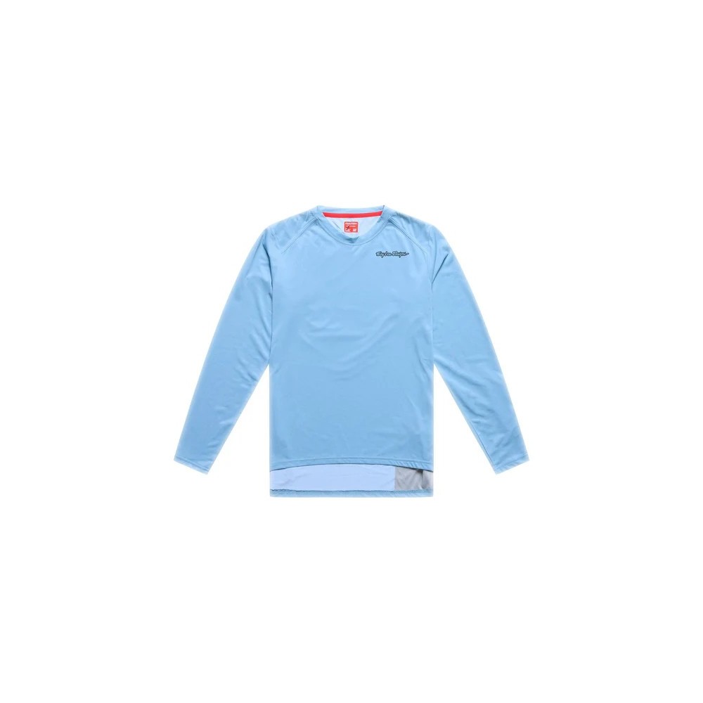 TLD WOMENS LILIUM PRO LONG SLEEVE JERSEY - MONO DAWN BLUE - 2026
