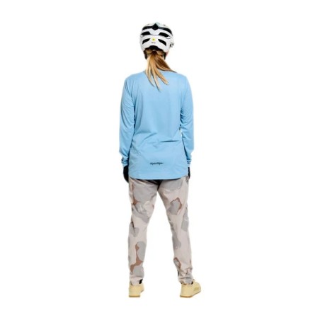 TLD WOMENS LILIUM PRO LONG SLEEVE JERSEY - MONO DAWN BLUE - 2026