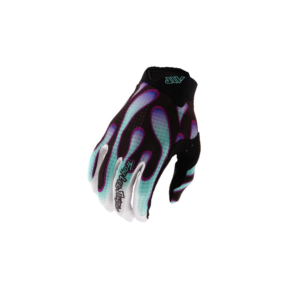 TLD YOUTH AIR GLOVE - OVERSPRAY BLACK / REAL TEAL - 2026