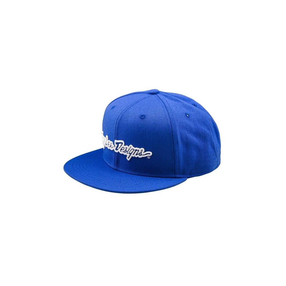 TLD casquette SIGNATURE FLAT BLUE