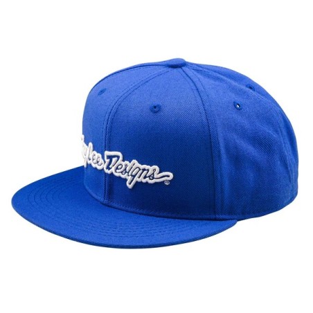 TLD casquette SIGNATURE FLAT BLUE