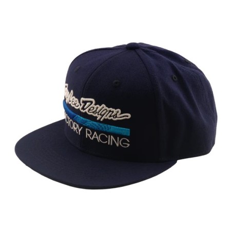 TLD casquette FACTORY FLAT SMOKE BLUE