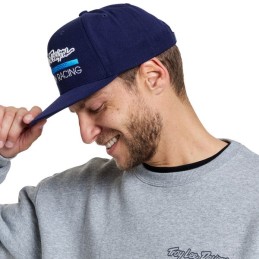 TLD casquette FACTORY FLAT SMOKE BLUE