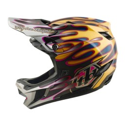 TLD D4 CARBON HELMET - OVERSPRAY GOLD / BLACK - 2026
