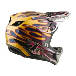 TLD D4 CARBON HELMET - OVERSPRAY GOLD / BLACK - 2026