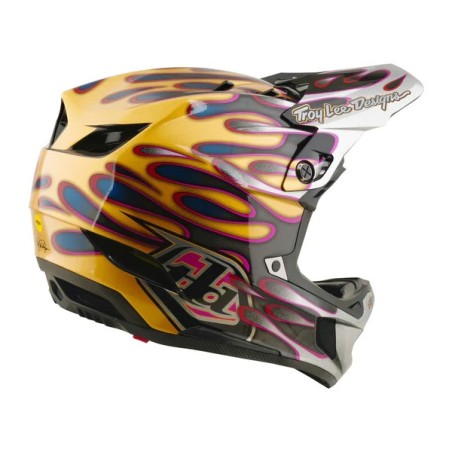 TLD D4 CARBON HELMET - OVERSPRAY GOLD / BLACK - 2026
