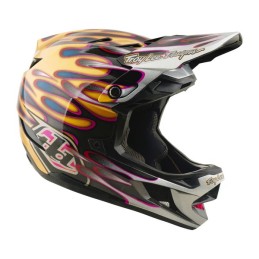 TLD D4 CARBON HELMET - OVERSPRAY GOLD / BLACK - 2026
