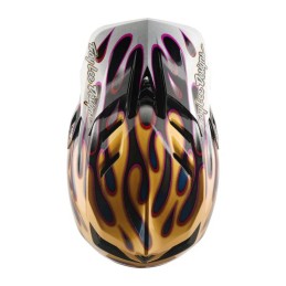 TLD D4 CARBON HELMET - OVERSPRAY GOLD / BLACK - 2026
