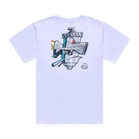 TLD CARB CLUB SHORT SLEEVE TEE - WHITE - 2026