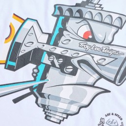 TLD CARB CLUB SHORT SLEEVE TEE - WHITE - 2026