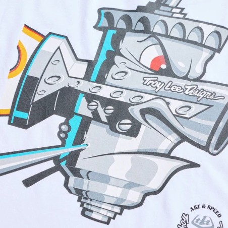 TLD CARB CLUB SHORT SLEEVE TEE - WHITE - 2026