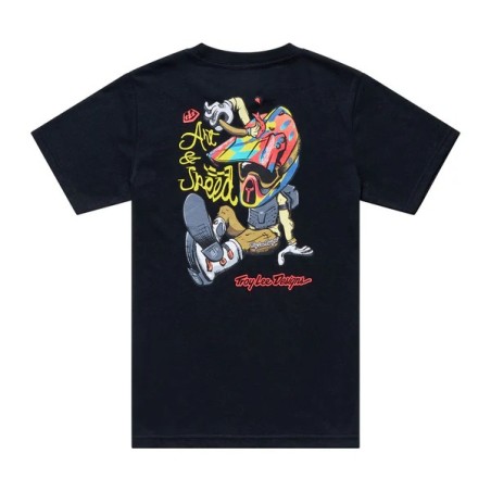 TLD HERITAGE SHORT SLEEVE TEE - BLACK - 2026