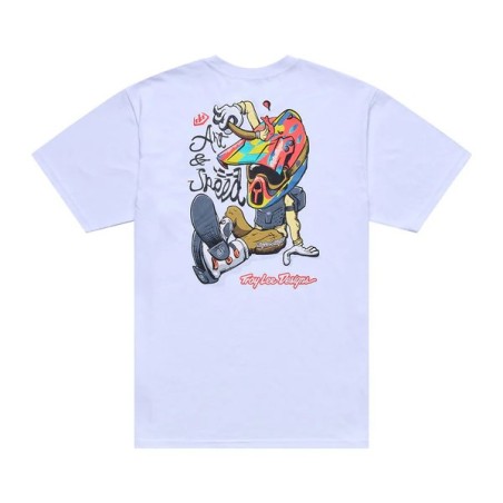 TLD HERITAGE SHORT SLEEVE TEE - WHITE - 2026