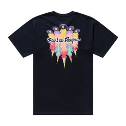 TLD FEATHER SHORT SLEEVE TEE - BLACK / BLACK - 2026