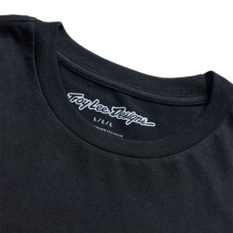 TLD FEATHER SHORT SLEEVE TEE - BLACK / BLACK - 2026