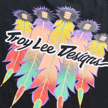 TLD FEATHER SHORT SLEEVE TEE - BLACK / BLACK - 2026