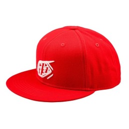 TLD FLAT BILL SNAPBACK - BADGE TEAM RED - 2026