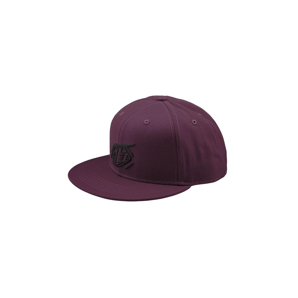 TLD BADGE FLAT BILL SNAPBACK - SANGRIA - 2026