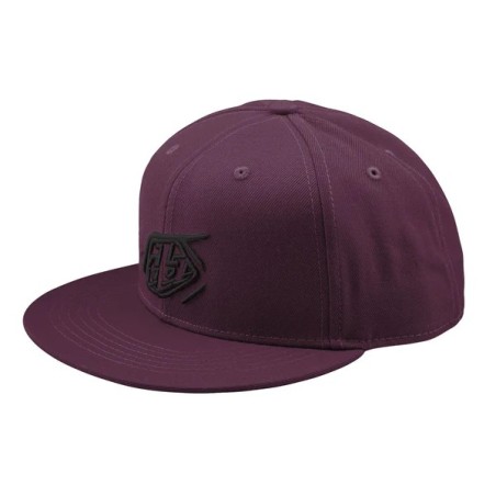 TLD BADGE FLAT BILL SNAPBACK - SANGRIA - 2026
