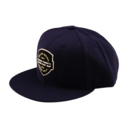 TLD IMPRINT FLAT BILL SNAPBACK - INDIGO - 2026