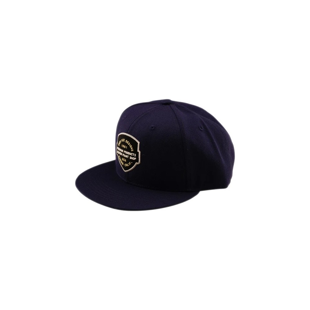 TLD IMPRINT FLAT BILL SNAPBACK - INDIGO - 2026