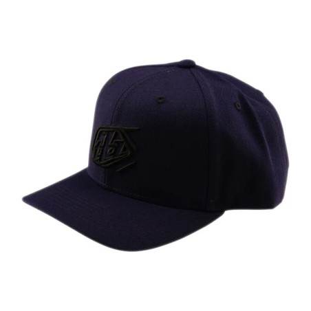 TLD BADGE CURVED SNAPBACK HAT - INDIGO - 2026
