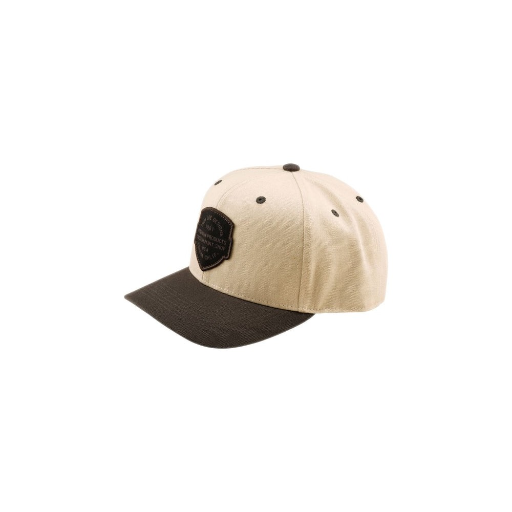 TLD IMPRINT CURVED SNAPBACK HAT - PUMICE / BLACK - 2026