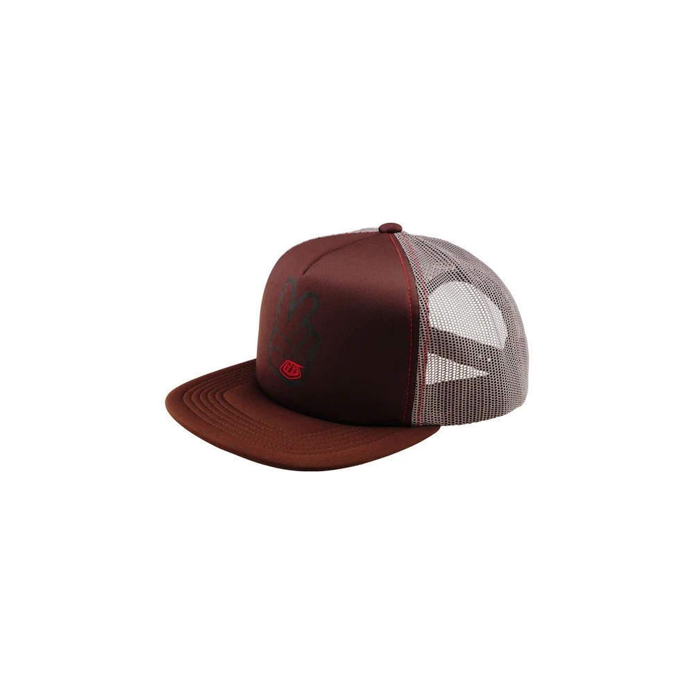 TLD PEACE OUT TRUCKER SNAPBACK - CHOCOLATE - 2026