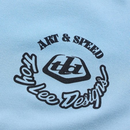 TLD YOUTH RUCKUS RIDE LONG SLEEVE TEE - CARBS DAWN BLUE - 2026